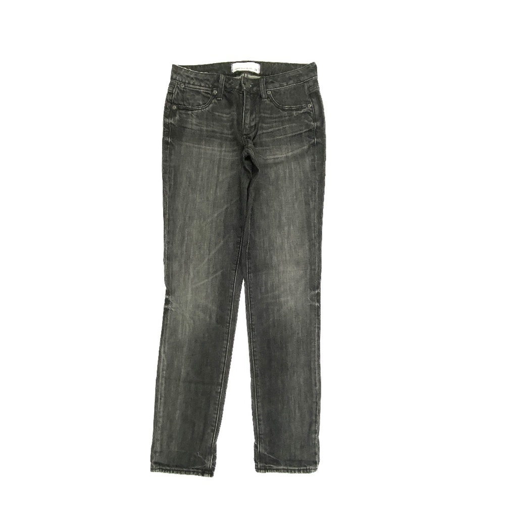 Paper Denim & Cloth Jeans Womens 24 Black EZE‎ Relaxed 5 Slim Straight Denim
